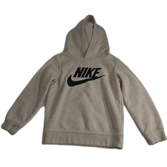 Nike Other - 🌼🧒‎ Nike Kids Pullover Hoodie – Size Small 4–5Y – Oatmeal Heather 🧒🌼